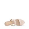 Women's Two Strap Open Toe Low Block Chunky Heels Sandals Dress Pumps Casual Summer Mules Shoes