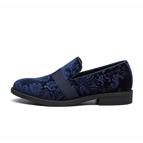 Men's Dress Tuxedo Shoe Slip-on Classic Patent Leather Loafers
