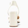 Womens Closed Toe Heels Chunky Block Heel Ankle Strap Pumps Slingback Heeled Sandals