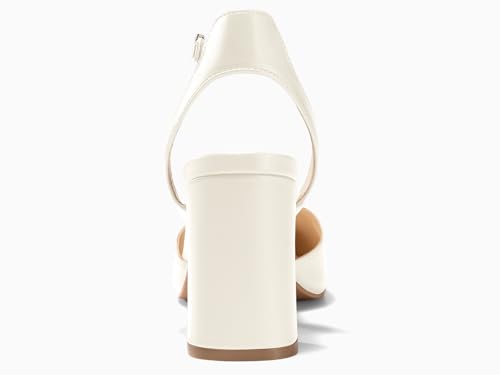 Womens Closed Toe Heels Chunky Block Heel Ankle Strap Pumps Slingback Heeled Sandals