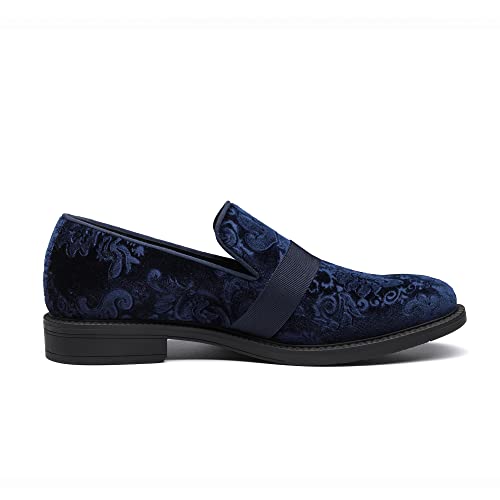 Men's Dress Tuxedo Shoe Slip-on Classic Patent Leather Loafers