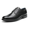 Men's Dress Oxford Shoes Classic Lace Up Formal Cap Toe Shoes