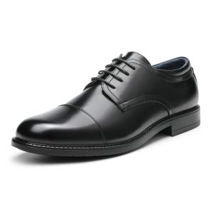 Men's Dress Oxford Shoes Classic Lace Up Formal Cap Toe Shoes