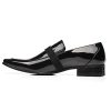 Tuxedo Shoes Patent Leather Wedding Shoes for Men Cap Toe Lace up Formal Business Oxford Shoes