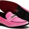 Plum05 Men's Dress Loafers Elastic Slip on with Buckle Fashion Shoes