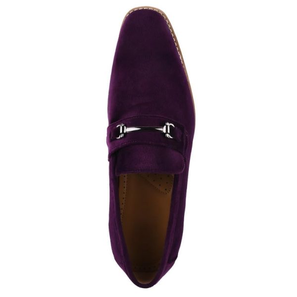 Mens Canvas Textile & Suede Leather Adults Noble Penny Loafers Slip On Prom & Wedding Party Shoes for Prom Graduation