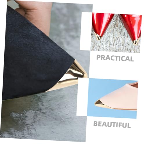 6pairs Toe Protectors Covers Heel Pads for High Heels Wedding Shoes Decorative Toe Caps Shoes Pointed Protector