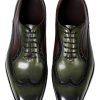 Mens Oxfords Formal Dress Suit Shoes Genunie Leather Wingtip Brogues Modern Derby Fashion Prom Wedding Business Casual