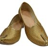 Mens Gold Antique Wedding Shoes Formal Handmade Jooti Ethnic Jutti Mojari