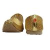 Mens Gold Antique Wedding Shoes Formal Handmade Jooti Ethnic Jutti Mojari