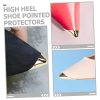 6pairs Toe Protectors Covers Heel Pads for High Heels Wedding Shoes Decorative Toe Caps Shoes Pointed Protector