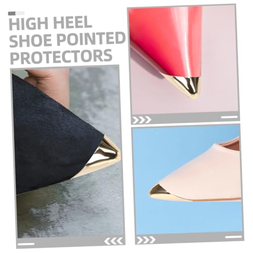 6pairs Toe Protectors Covers Heel Pads for High Heels Wedding Shoes Decorative Toe Caps Shoes Pointed Protector