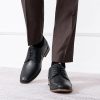 Men's Dress Shoes Leather Classic Formal Mens Oxfords Retro Derby Oxford