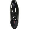 Men Dress Shoe Oxford Formal Tuxedo for Prom Wedding - Wide Width Available Black Patent Cognac