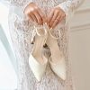 Womens Closed Toe Heels Chunky Block Heel Ankle Strap Pumps Slingback Heeled Sandals