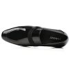 Tuxedo Shoes Patent Leather Wedding Shoes for Men Cap Toe Lace up Formal Business Oxford Shoes