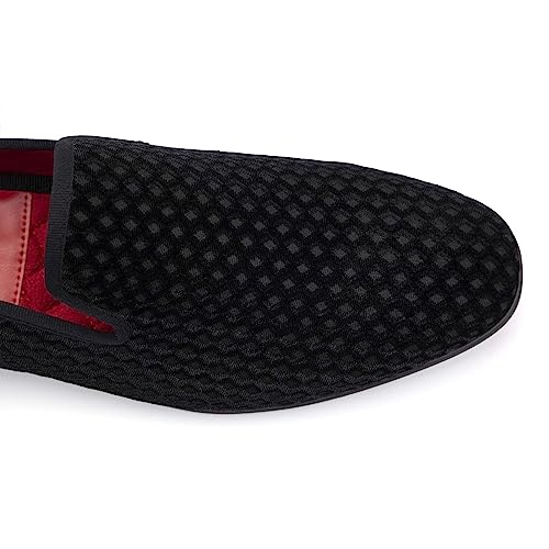 Mens Loafers Wedding Dress Shoes Slip-On Loafers for Men Tuxedo Suit Shoes