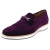 Mens Canvas Textile & Suede Leather Adults Noble Penny Loafers Slip On Prom & Wedding Party Shoes for Prom Graduation