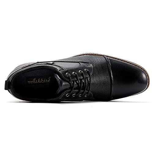 Mens Dress Shoes Modern Oxford Leather Formal Shoe for Business and Derby Occasions