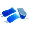 2-Layer Height Increase Insole Silicone Heel Cushion Inserts Gel Heel Pads Taller Height Lift Comfy Unisex Men Women Shoes