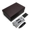 Men's Dress Shoes Genuine Leather Oxfords Luxury Formal Business Suit Shoes with Blake Rapid Stitch