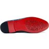 Men's Glitter Loafers Shiny Slip On Dress Shoes Luxury Sparkling Studded Loafers