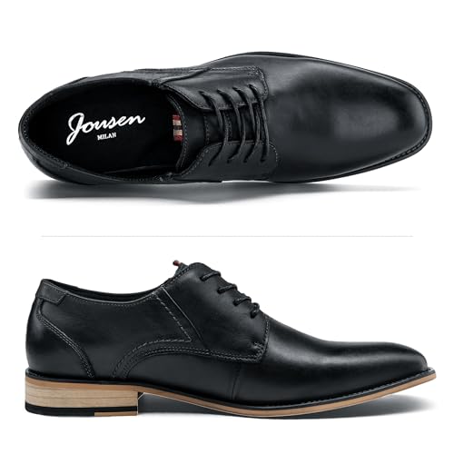 Men's Dress Shoes Leather Classic Formal Mens Oxfords Retro Derby Oxford