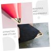 6pairs Toe Protectors Covers Heel Pads for High Heels Wedding Shoes Decorative Toe Caps Shoes Pointed Protector