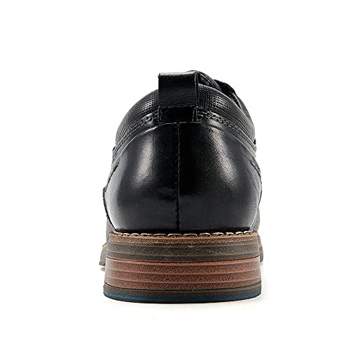 Mens Dress Shoes Modern Oxford Leather Formal Shoe for Business and Derby Occasions