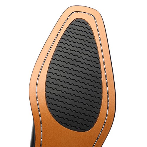Mens Double Monk Strap Slip on Loafer Cap Toe Leather Oxford Formal Business Casual Comfortable Dress Shoes for Men