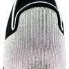 TRS Men Rhinestone Round Toe Suede Chrome Heels Dress Loafer Slip On Fashion Shoes