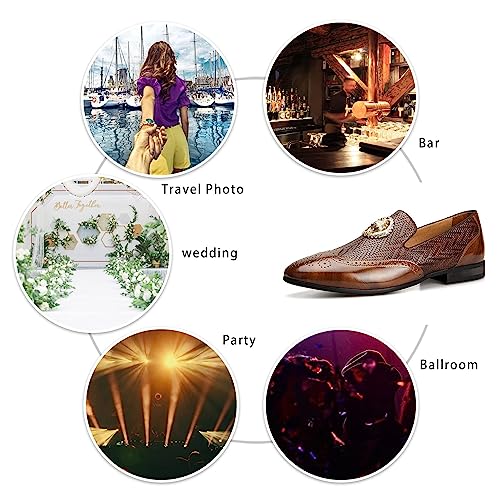Men's Classic Loafers - Wedding & Party Shoes