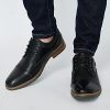 Mens Dress Shoes Modern Oxford Leather Formal Shoe for Business and Derby Occasions