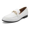 Men's Fashion Classic Faux Leather Loafers and Weeding Dress Shoes for Men