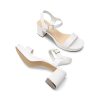 Women's Platform Heels Block Chunky Open Toe Ankle Strap Heel Fashion Wedding Party Dress Sandals Shoes