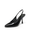 Women's Heels Slingback Stiletto Pumps Shoes Pointed Closed Toe Kitten Heels Dress Bridal Elegant Wedding Sexy Party