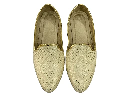 Jutti for Men Sherwani Embroidery Juti Traditional Handmade Mojari Indian Ethnic Stylish Wedding Shoes