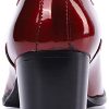 Mens Loafers Slip On Dress Casual Shoes Genuine Leather Pointed Toe Pump Formal Party Fashion Prom Wedding Tuxedo Party Ballroom