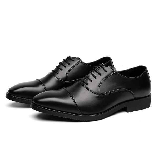 Men's Ventilated Formal Dress Shoes - Wedding Heels and Business Sneakers