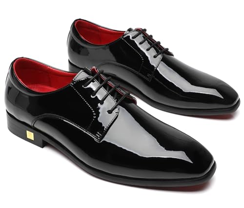 Men's Blake Oxfords Patent Leather Comfortable Dress Wedding Party Shoes