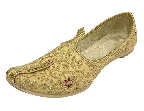 Men Juti for Wedding Sherwani Shoes Traditional Khussa Embroidery Handmade Ethnic Mojari Punjabi Jutti