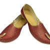 Wedding Khussas - Men's Dressy Juttis, Casual Indian Shoes for Groom, Paisley Design Him
