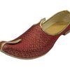 Wedding Khussas - Men's Dressy Juttis, Casual Indian Shoes for Groom, Paisley Design Him