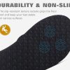 Men's Yoga Mat Leather Flip Flops with Arch Support Comfortable Cushion Walking Thong Sandals Slip On Indoor Outdoor