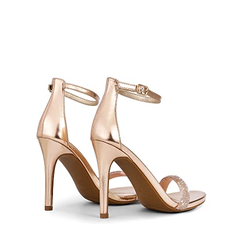 Women's Open Toe High Heels Stiletto Heeled Sandals Sexy Dressy Shoes