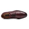 Mens Leather Updated Classic Cap Toe Oxfords Lace Dress Shoes