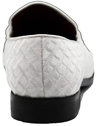 SPK05 Men's Vintage Satin Silky Floral Print Embroidery Loafers Slip On Shoes Classic Tuxedo Dress Shoes