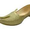 Mens Gold Glitter Wedding Shoes Formal Shoes Handmade Jooti Ethnic Jutti Mens Mojari