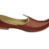 Wedding Khussas - Men's Dressy Juttis, Casual Indian Shoes for Groom, Paisley Design Him