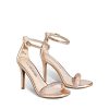Women's Open Toe High Heels Stiletto Heeled Sandals Sexy Dressy Shoes